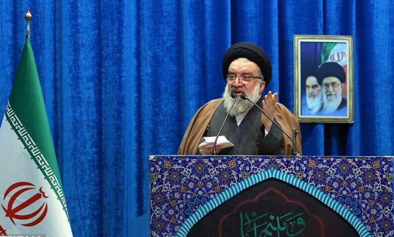 آیت الله خاتمی در نماز جمعه تهران