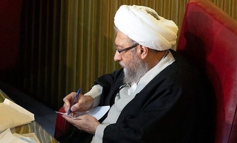 پیام تبریک آیت الله آملی لاریجانی به رئیس جمهور منتخب
