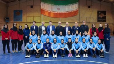 حضور پزشکیان در اردوی تیم ملی فوتسال بانوان