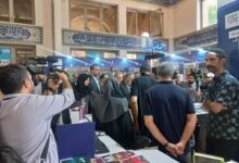 رئیس جمهور از نمایشگاه کتاب تهران بازدید کرد