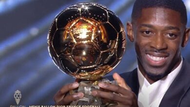 عثمان دمبله برنده توپ طلای فوتبال در سال ۲۰۲۵ شد