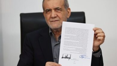 پزشکیان، ترامپ، یادداشت تفاهم، توافق اسلام‌آباد، پایان جنگ ۴۰ روزه، مذاکرات ایران و آمریکا، امضای دیجیتال، توافق غیرحضوری، میانجی‌گری پاکستان، میانجی‌گری قطر، آزادی تردد در تنگه هرمز، توقف عملیات نظامی، مذاکرات ۶۰ روزه، دیپلماسی منطقه‌ای، توافق صلح، روابط ایران و آمریکا، خبر فوری